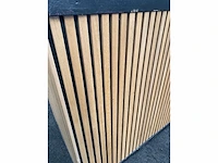 Verrijdbare houten bar 346cm. - afbeelding 4 van  18