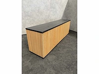 Verrijdbare houten bar 346cm. - afbeelding 14 van  18