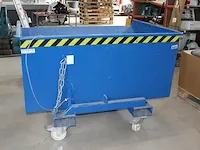 Verrijdbare kantelbak kruizinga nr. 8 .afmeting 1290 x 1570 x 835 mm. bouwjaar 2021. - afbeelding 2 van  3