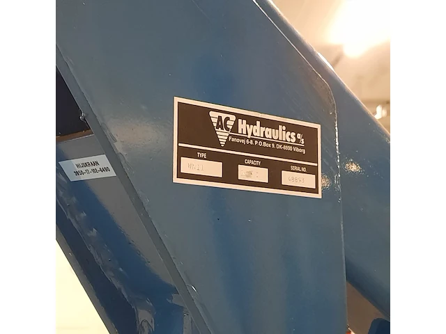 Verrijdbare motorlift, ac hydraulics, wn11 - afbeelding 5 van  14