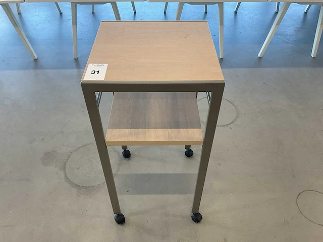 Verrijdbare presentatietafel (5x) - afbeelding 2 van  4