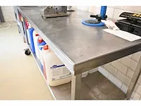 Verrijdbare rvs werkbank - afbeelding 4 van  4