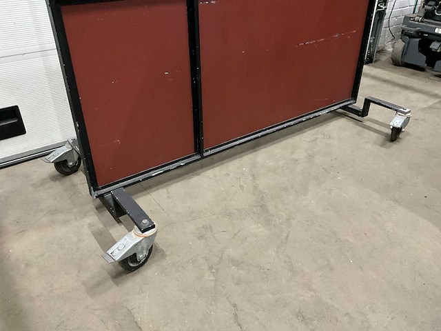 Verrijdbare terrasschermen (2x) - afbeelding 4 van  7