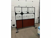 Verrijdbare terrasschermen (2x) - afbeelding 2 van  7