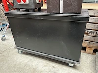 Verrijdbare transportkist met 2x stroommodule - afbeelding 4 van  5