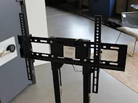 Verrijdbare tv steun in hoogte verstelbaar. - afbeelding 2 van  2