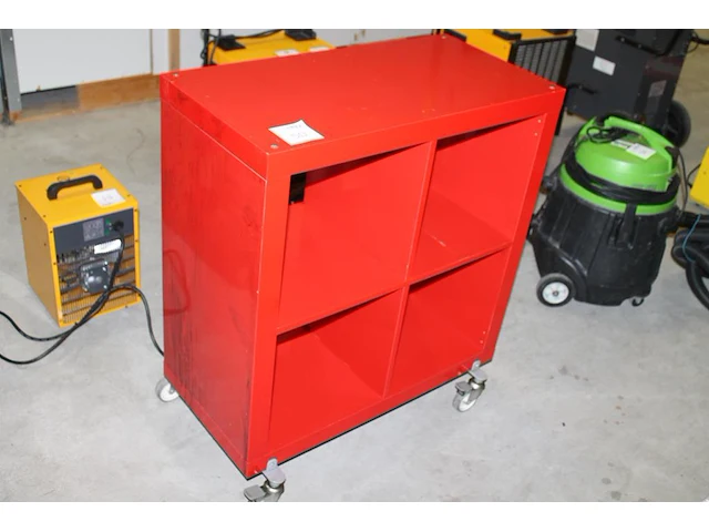 Verrijdbare vakkenkast 79 x 39 x 90 cm. - afbeelding 1 van  2