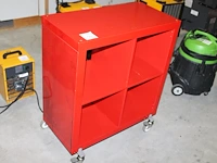 Verrijdbare vakkenkast 79 x 39 x 90 cm. - afbeelding 1 van  2
