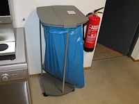 Verrijdbare vuilniszakhouder hailo met hoogte 103 cm. - afbeelding 1 van  2