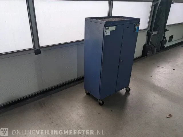 Verrijdbare werkplaatskast, blauw - afbeelding 2 van  9