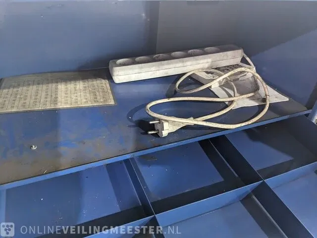 Verrijdbare werkplaatskast, blauw - afbeelding 6 van  9