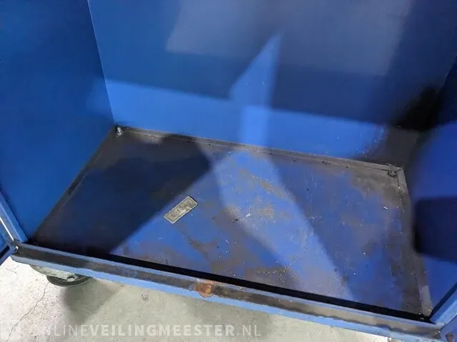 Verrijdbare werkplaatskast, blauw - afbeelding 8 van  9