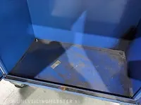 Verrijdbare werkplaatskast, blauw - afbeelding 8 van  9