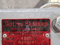 Verrijdbare wieldolly, gothia redskap - afbeelding 3 van  7