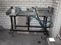 Verrijdbare zelfbouwpers pers met klem. - afbeelding 1 van  3