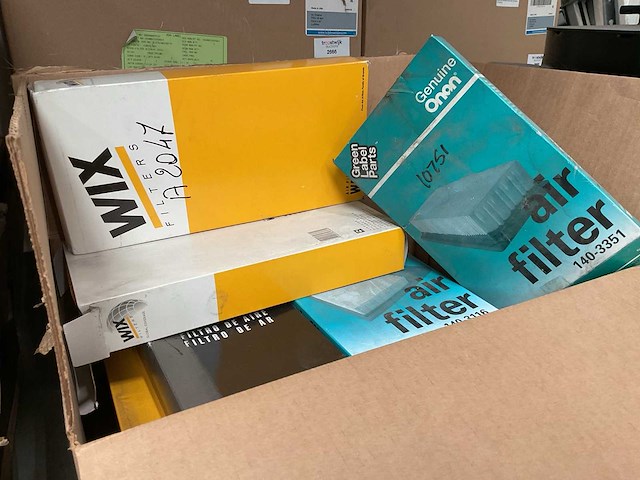 Verschillende air filters (15x) - afbeelding 1 van  4