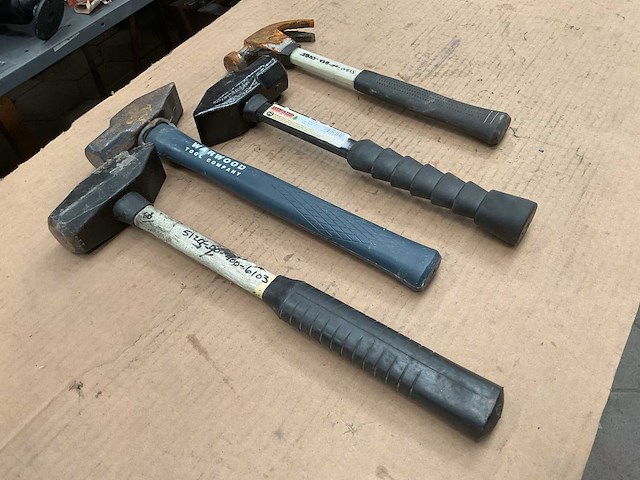 Verschillende hamers (4x) - afbeelding 3 van  3