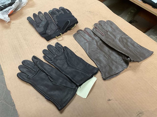 Verschillende handschoenen - afbeelding 1 van  3