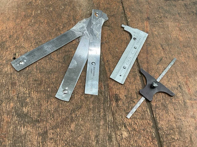 Verschillende meetgereedschap (3x) - afbeelding 3 van  3