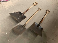 Verschillende scheppen (3x) - afbeelding 2 van  3