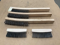 Verschillende staalborstels (5x) - afbeelding 2 van  3
