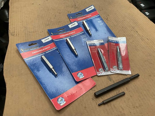 Verschillende swaging punches (7x) - afbeelding 1 van  2