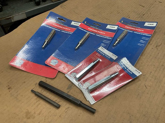 Verschillende swaging punches (7x) - afbeelding 2 van  2