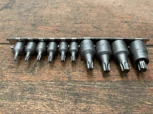 Verschillende torx doppenset - afbeelding 3 van  3