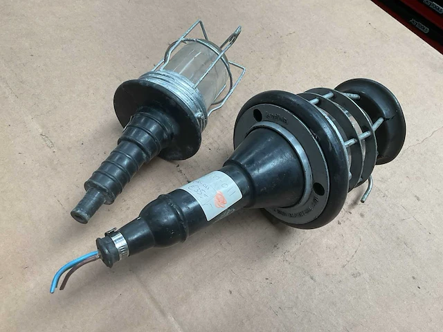 Verschillende vintage marine looplampen (2x) - afbeelding 2 van  4