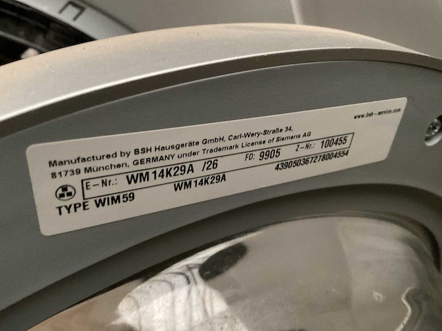 Verschillende wasmachines (4x) - afbeelding 11 van  12