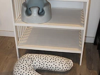 Verschoningstafel 82 x 53 x 95 cm met verschonings- en voedingskussen, zitsteun en luieremmer - afbeelding 2 van  2