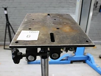 Versnellingsbaklift eagle pro e6120 met maximale hoogte 889-1815 mm en maximaal hefvermogen 15 ton.