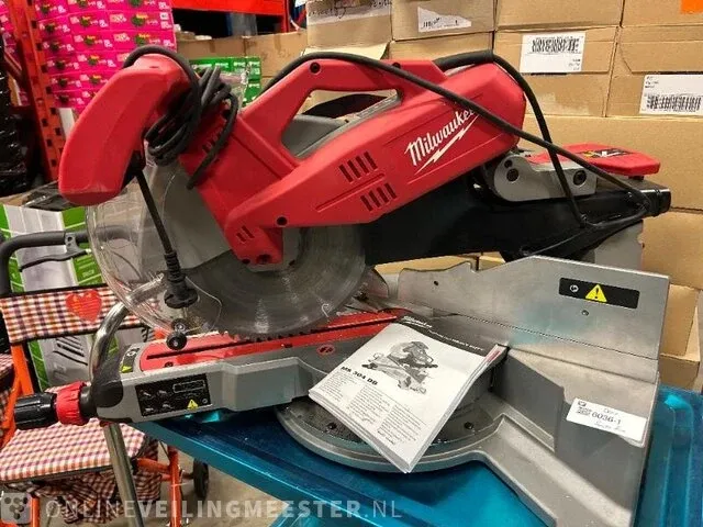 Verstek-/afkortzaagmachine 1800w milwaukee, ms 304 db - afbeelding 2 van  8