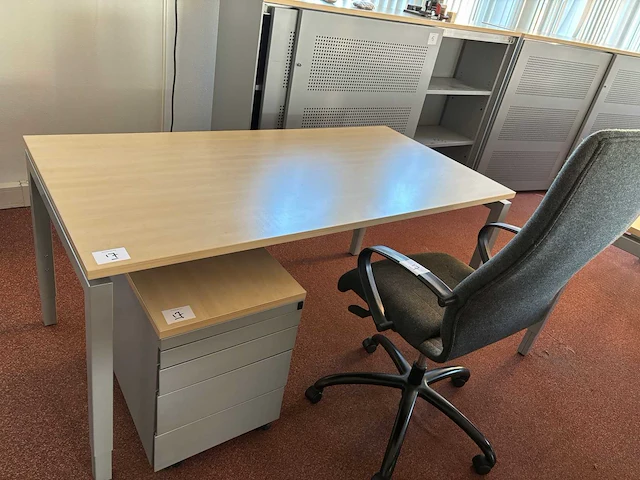 Verstelbaar bureau set - afbeelding 1 van  3