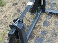Verstelbaar vorkopzetstuk. totale breedte 120cm. lengte lepels 80cm - afbeelding 2 van  3