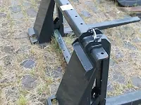 Verstelbaar vorkopzetstuk. totale breedte 120cm. lengte lepels 80cm - afbeelding 3 van  3
