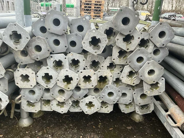 Verstelbare dokau stempels steiger (48x) - afbeelding 3 van  7