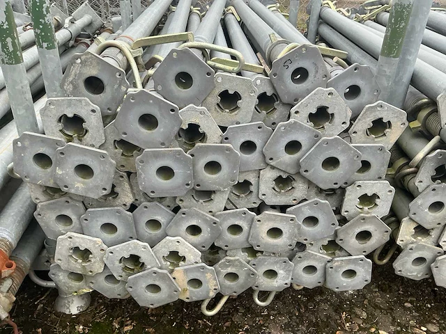 Verstelbare dokau stempels steiger (53x) - afbeelding 3 van  6