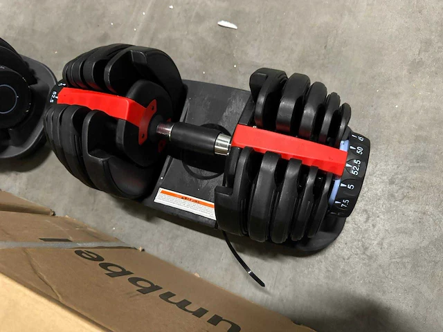 Verstelbare dumbbells (2x) - afbeelding 2 van  3