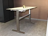 Verstelbare tekentafel. 172 x 100 cm. met magnetisch blad. - afbeelding 2 van  3