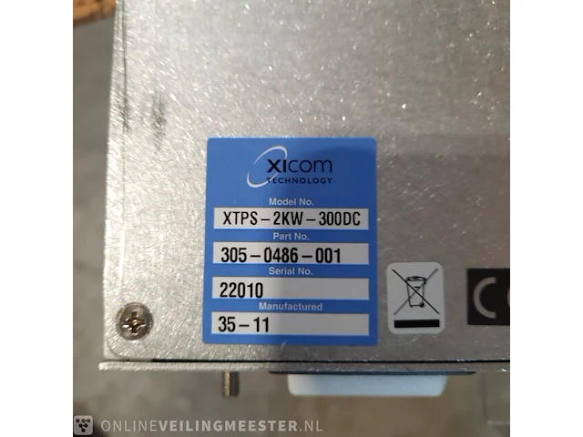 Versterker comtech xicom, xtd-2kw-300dc - afbeelding 7 van  9