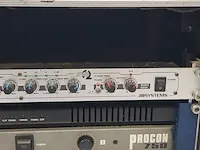 Versterker in flightcase o.a. lem - afbeelding 3 van  4