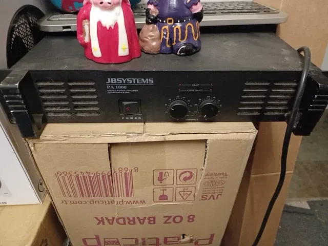 Versterker jbsystems pa1000 - afbeelding 1 van  3
