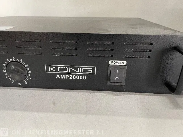Versterker konig, amp 4800 - afbeelding 3 van  6