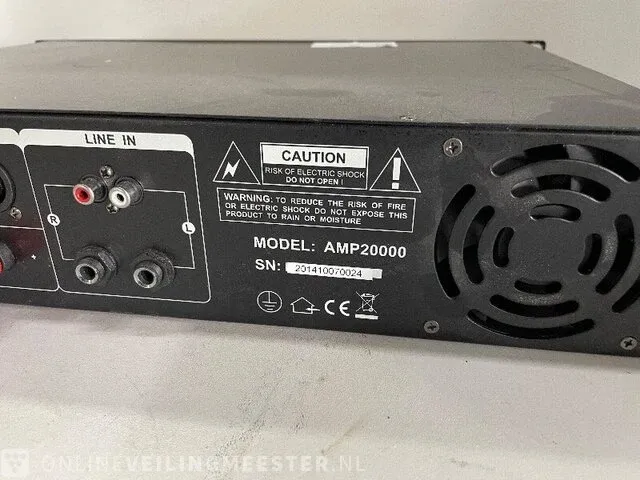 Versterker konig, amp 4800 - afbeelding 5 van  6