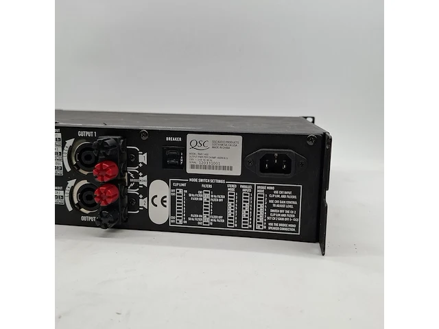 Versterker, qsc, rmx 1450 - afbeelding 7 van  8