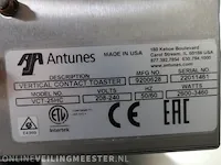 Verticaal contact toaster antunes, vct-25hc - afbeelding 6 van  6