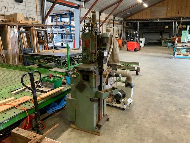 Verticale dubbelkops sleufboormachine met afzuiger - afbeelding 6 van  34