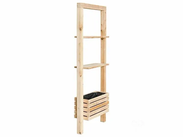 Verticale houten tuin 74x25x187 cm - afbeelding 1 van  1
