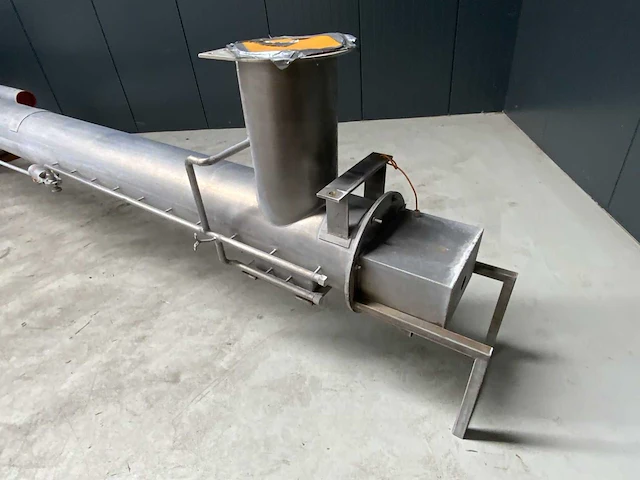 Verticale opvoer schroeftransporteur - 6m - afbeelding 4 van  6